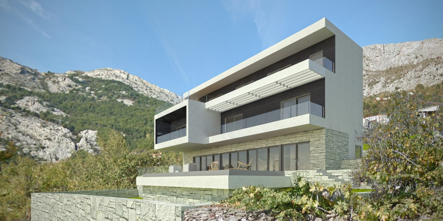 Baldasar arhitektura i dizajn - Two faces of one house - Rupotine, Solin 
