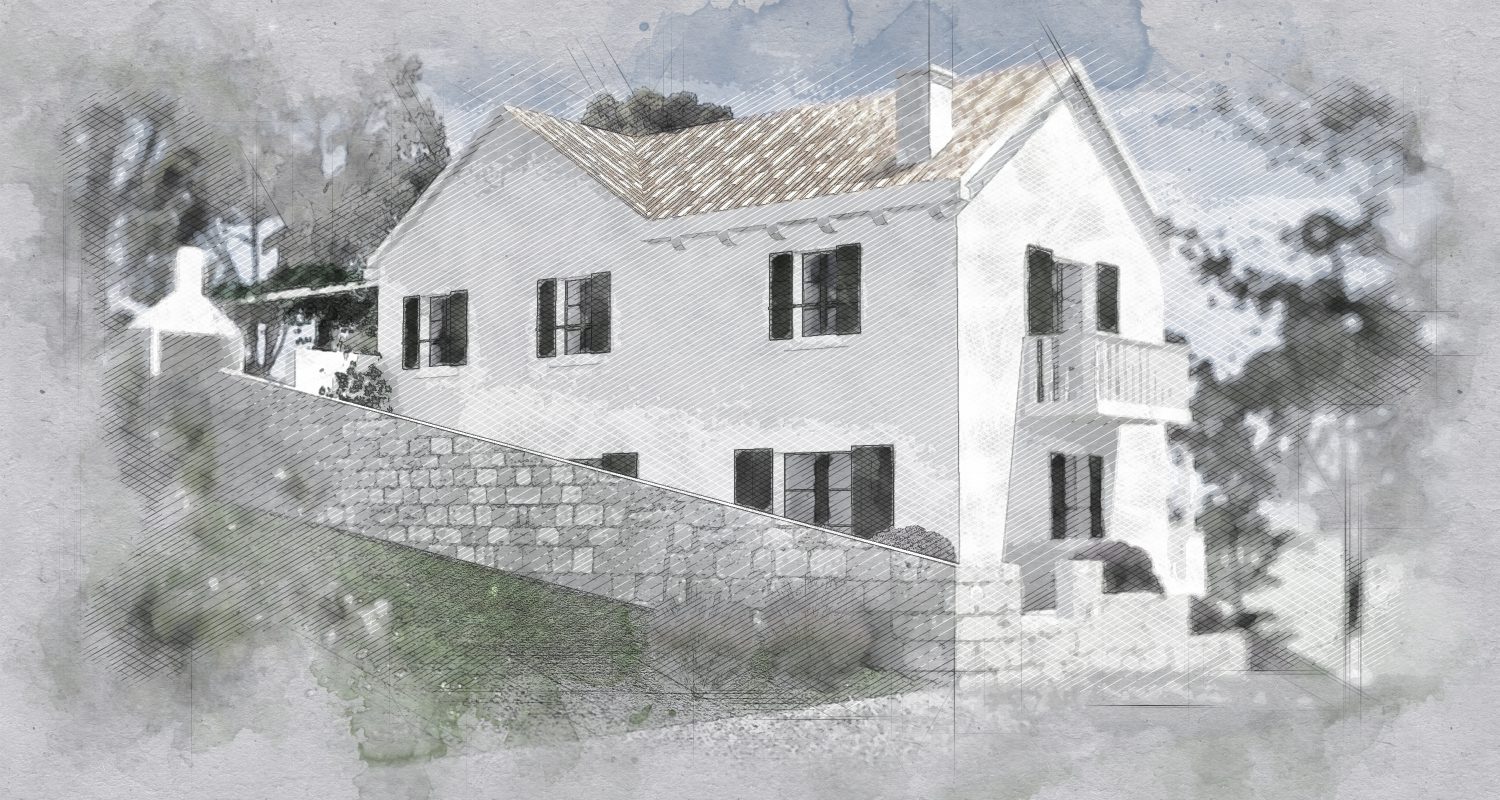 Baldasar arhitektura i dizajn - The dalmatian home I dreamt of - Ražanj